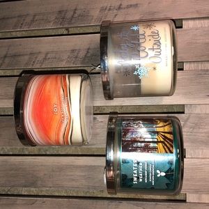 Bath & Body works candles